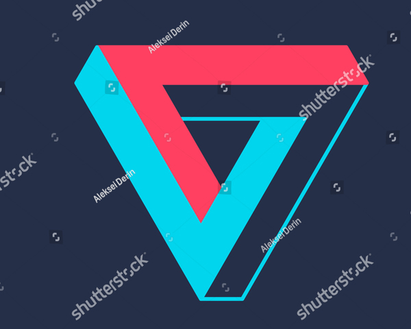 Vector Illustration Triangle Logo