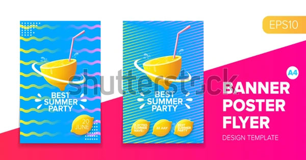 Vector Music Summer Fest Flyer