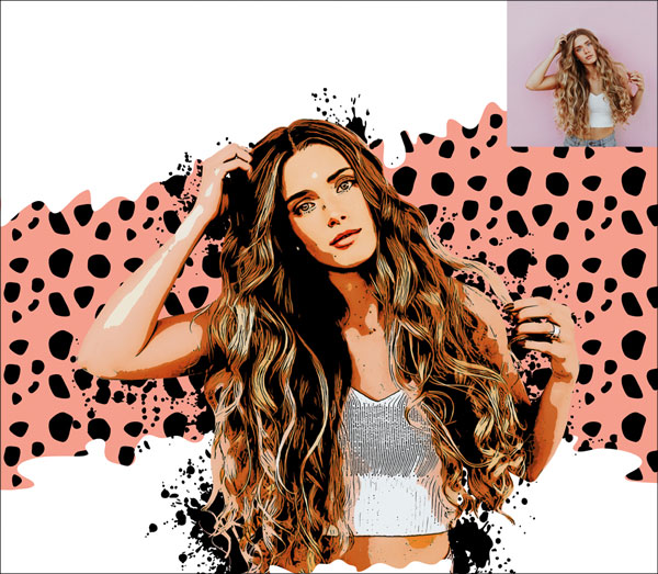 Vector Oil Paint Art Photoshop Action