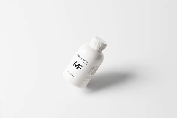 Vector Supplement Pills Bottle Mockups