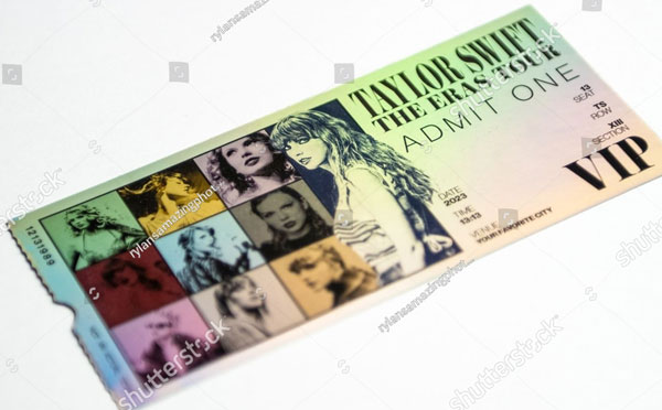 Vector Ticket Template