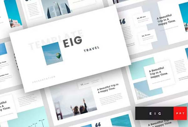 Vector Travel Agency Presentation Example