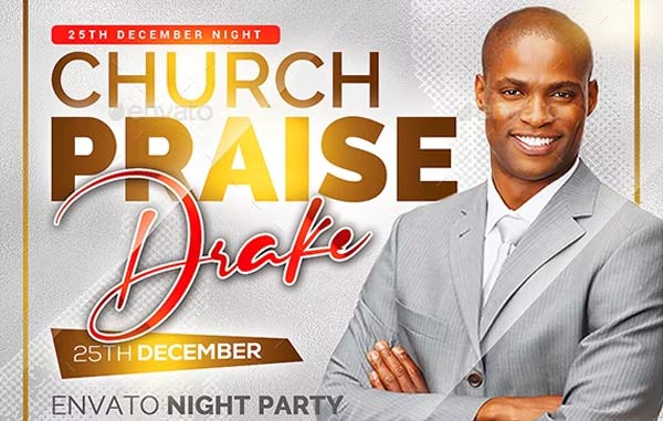 Vector Worship Flyer Templates Free