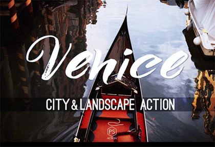 Venice Landscape Photoshop Action