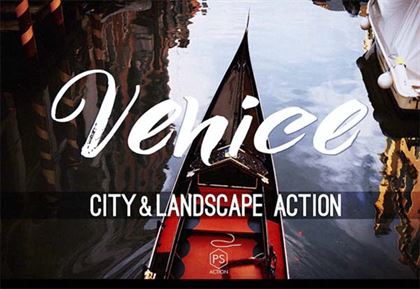 Venice Landscape Photoshop Action