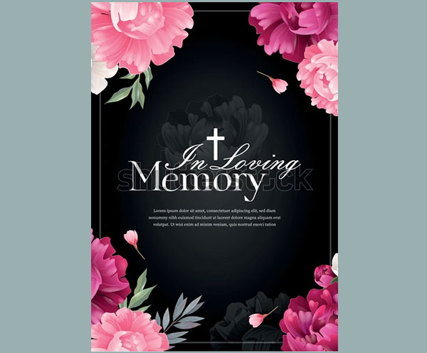 Vertical Loving Memory Flyer