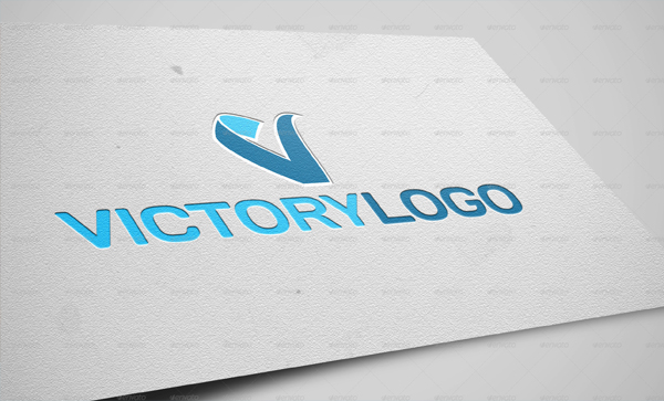 Victory Logo Design Template
