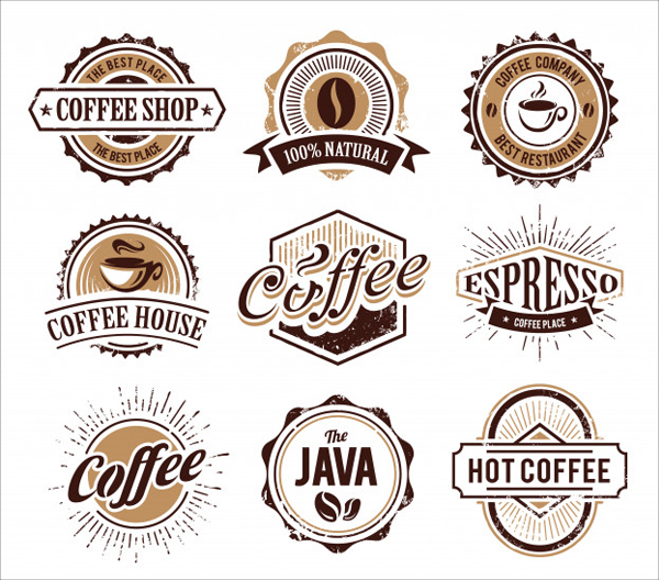 Vintage Free Download Coffee Logos