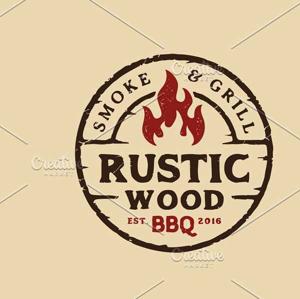 Vintage Rustic Barbeque Flyer Templates