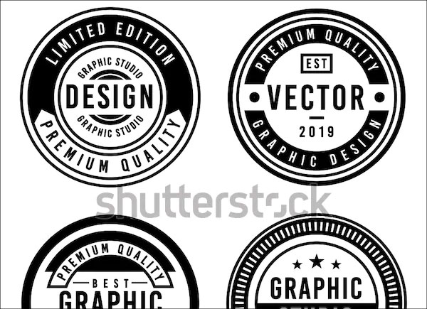 Vintage Stamp Logo Mockup