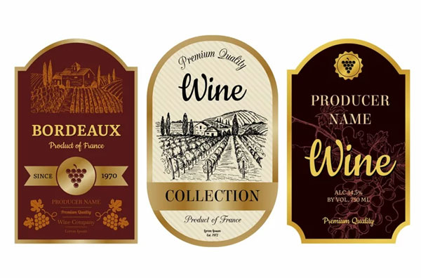 Vintage Wine Labels