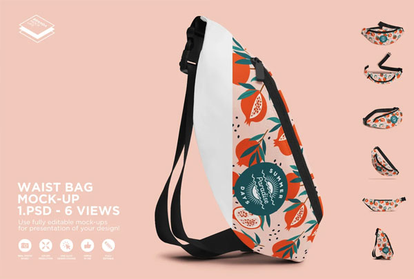 Waist Bag Photoshop Mockup
