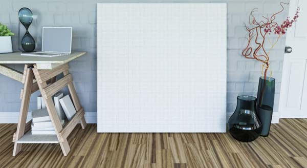 Wall And Frame Canvas PSD Mockups