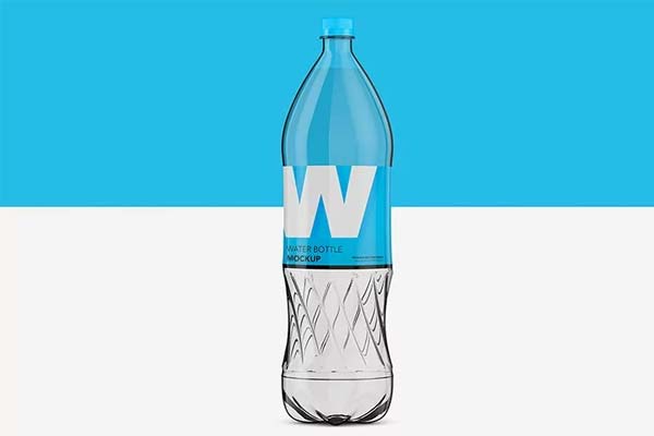 Water Plastic Pet Bottle Mockups