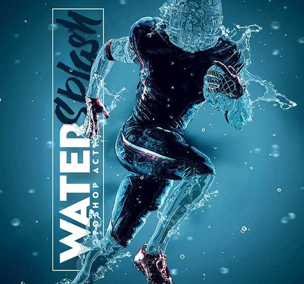 Watercolor Effect Photoshop Editable Action