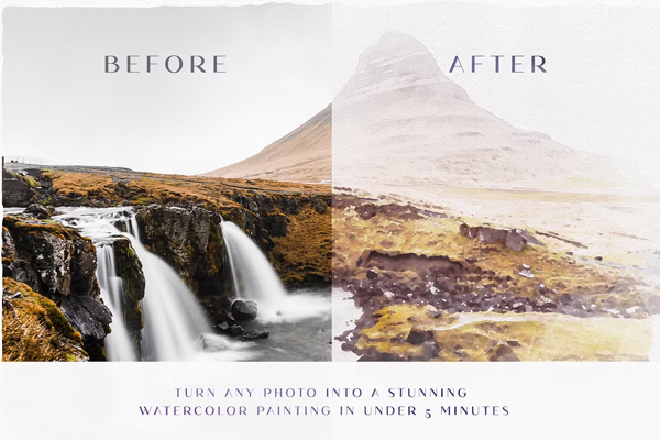 Watercolor Photo Effect