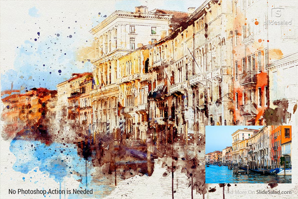 Watercolor Photoshop Mock-ups