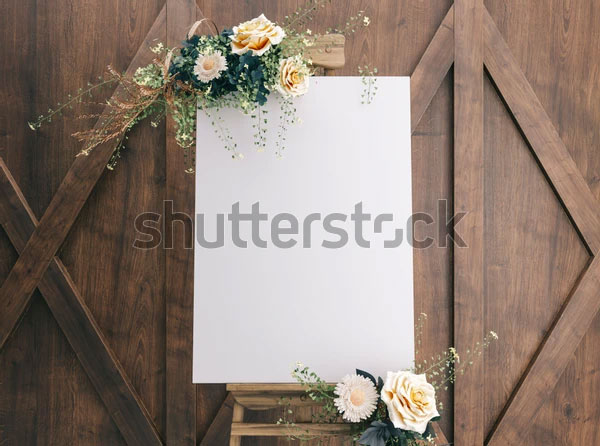 Wedding Board Mockup Set Template