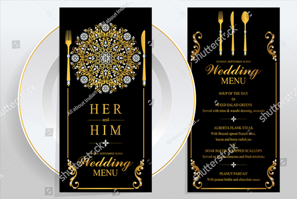 Wedding Dinner Invitation Card Templates