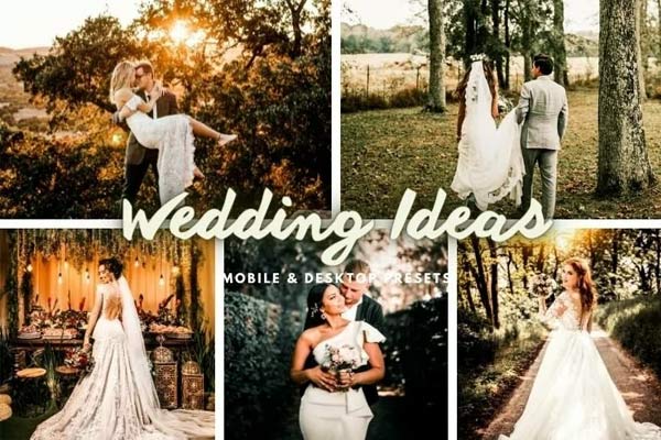 Wedding Ideas Mobile And Desktop Lightroom Presets Download