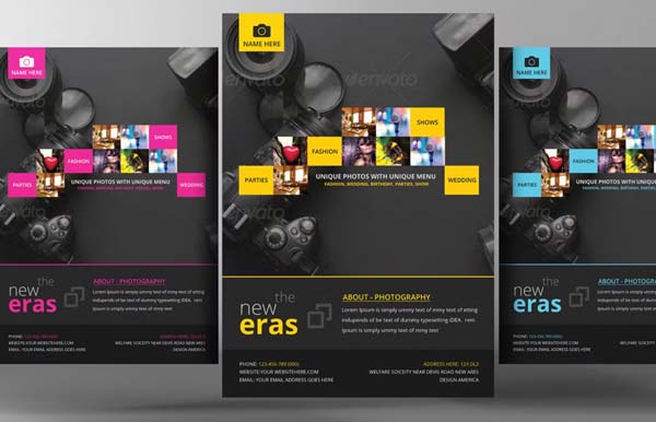 Wedding Movie Studio Flyer Template