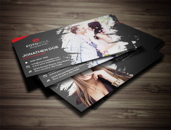 Wedding Photo Studio Business Card