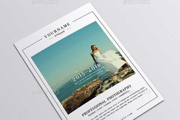 Wedding Photography Brochure Designs
