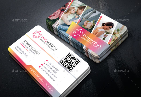 Wedding Planner Business Card Template