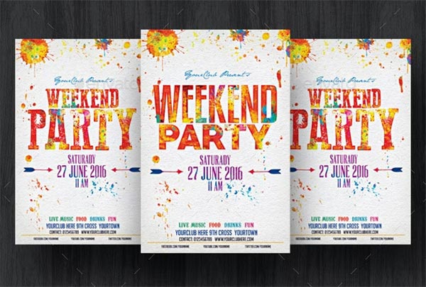 Weekend Party Flyer