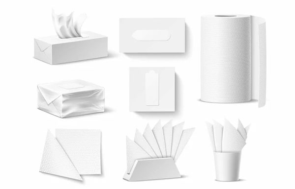 White Tissue Paper Mockup