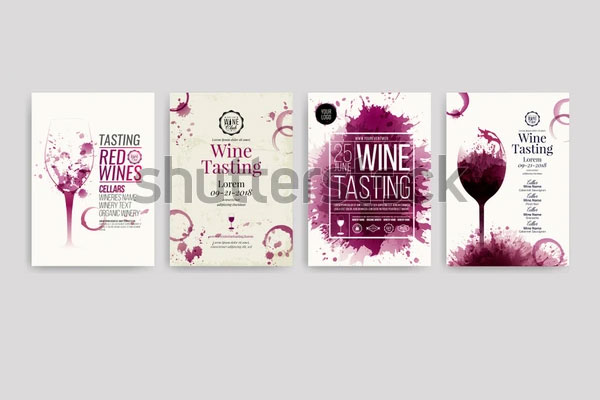Wine Design Brochures Template