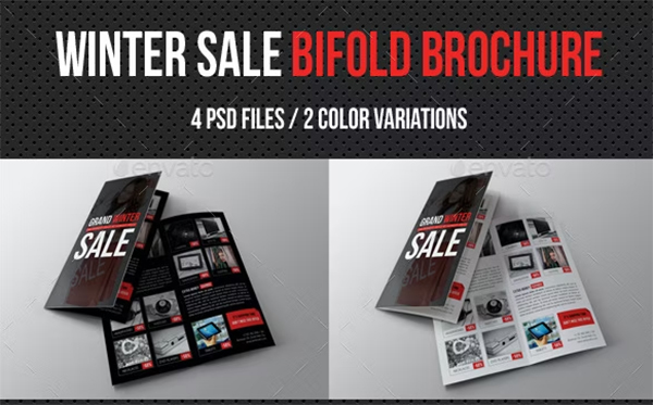 Winter Sale Bifold Brochure