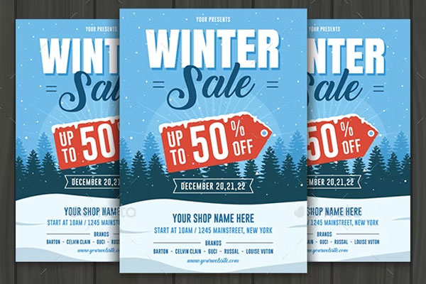 Winter Sale Flyer