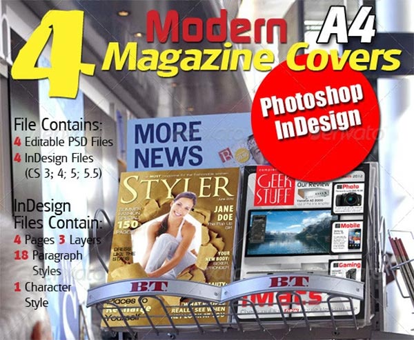 Women Modern Magazine Covers