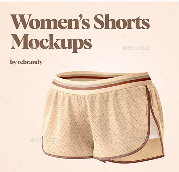 Women's Shorts Mockup