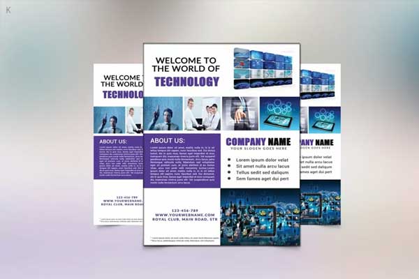 World Technology Brochure Templates
