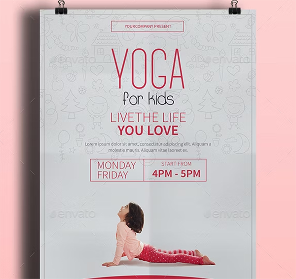 Yoga Flyer Modern Template