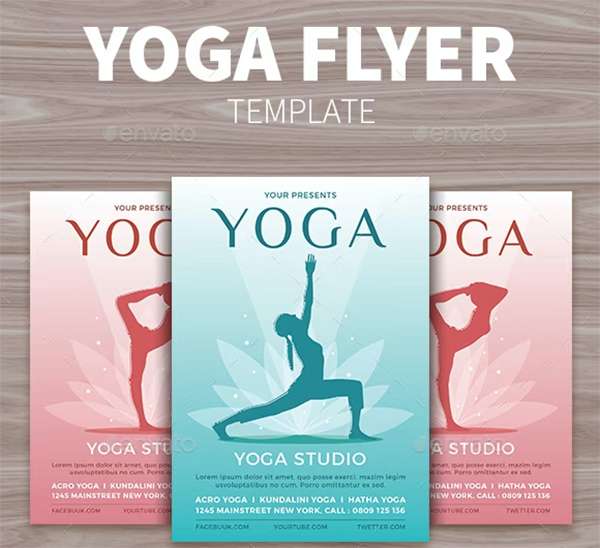 Yoga Training Flyer