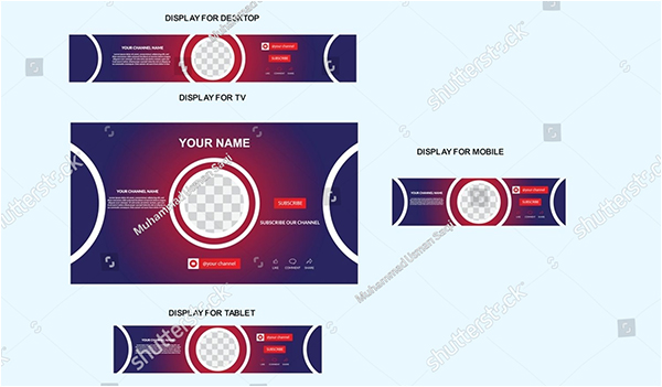 You Tube Vector Banner