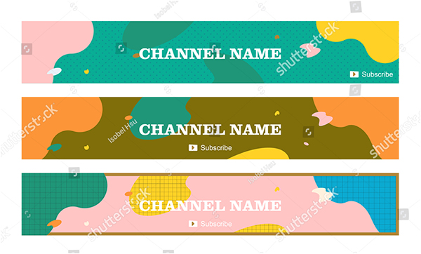 Youtube Modern Trendy Banner