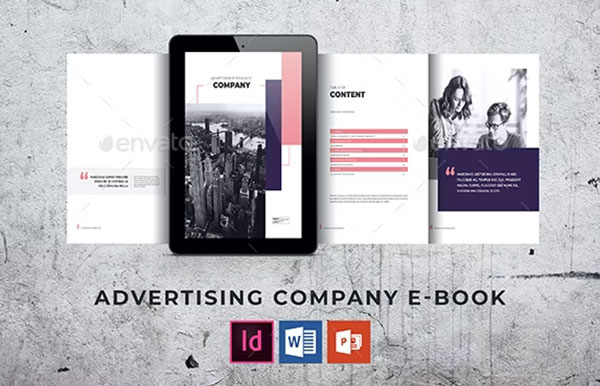 eBook Advertising Company Template
