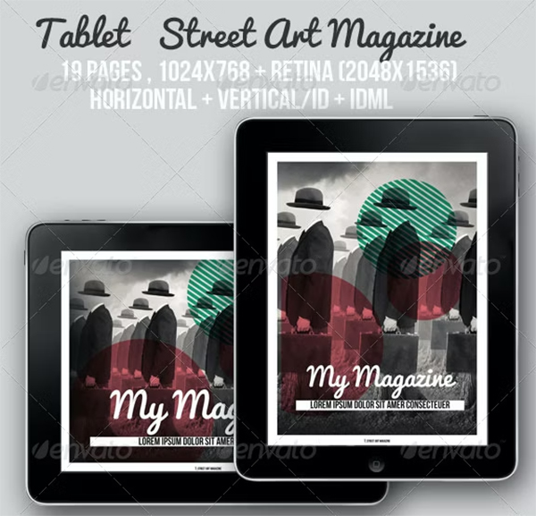 iPad & Tablet Street Art Magazine