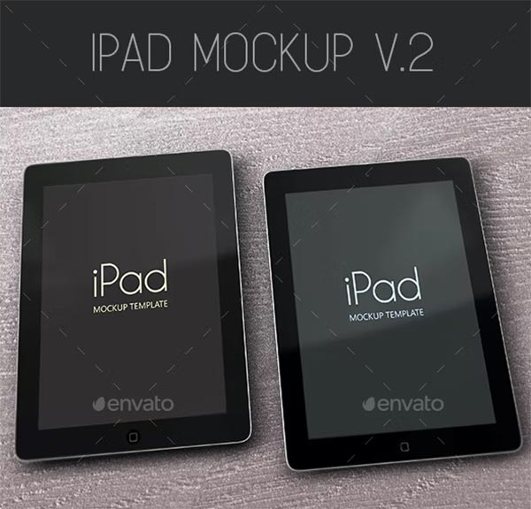 iPad Mockup PSD Design