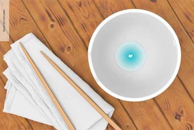 Chopsticks Mockup