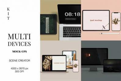Multipurpose Mockup PSD Templates