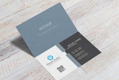 Folded Card Mockups