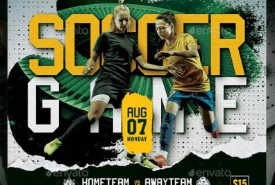 Soccer Flyer Templates