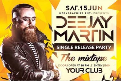 Artist Flyer Templates