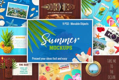 Beach Mockups