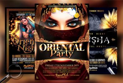 Belly Dance Flyer Templates
